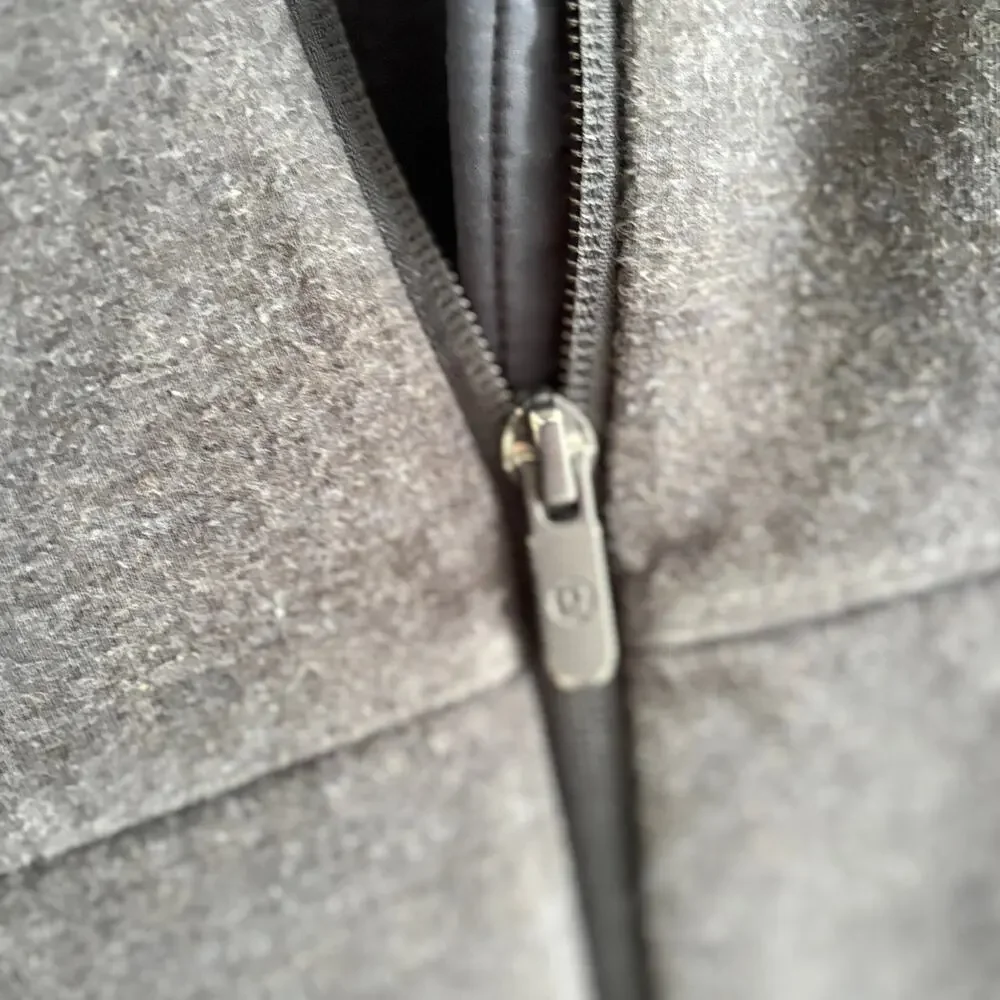 Lululemon Going Places Hooded Jacket 2 XS Navy Blue Sweatshirt Zip Hoodie